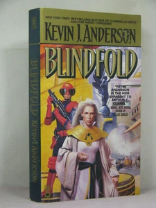 1st, signed by author, Blindfold by Kevin J Anderson (1995, PBO, SF) - Picture 1 of 3