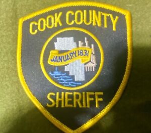 POLICE PATCH: COOK COUNTY SHERIFF, ILLINOIS