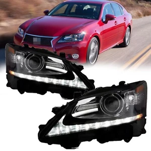 LED Projector Headlight For 2013-2015 Lexus GS350 GS450h HID w/o AFS LH or Right - Picture 1 of 19