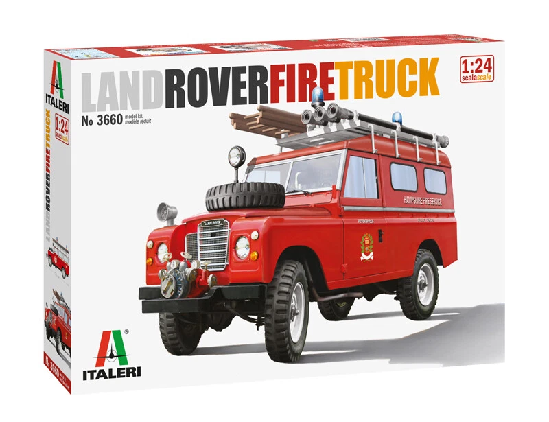 Italeri 1 24 3660 Camion dei Pompieri Land Rover