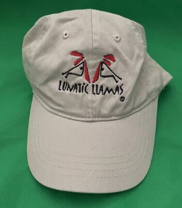 NUEVO SIN ETIQUETAS Luntics Llamas Gorra Gorra Sombrero Correa Ajustable Bronceado Algodón 18-085 - Imagen 1 de 5