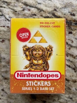 Nintendopes Juego Sellado de Fábrica Serie 1-2 Caja Marca Pingitore GPK Parodia Foto 1 de 4