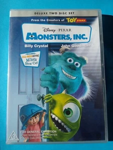2 x disc DVD - Disney/PIXAR Monsters, Inc. Monsters Inc - Picture 1 of 1