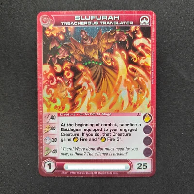 Slufurah Treacherous Translator Super Rare Foil Alliances Unraveled Chaotic TCG - Image 1 of 2