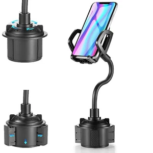 Universal Adjustable 360° Car Mount Cup Cradle Holder Stand for Cell Phone - Picture 1 of 10