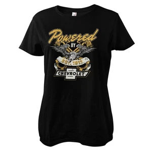Officially Licensed Chevrolet - Powered By Chevrolet Women T-Shirt - Picture 1 of 4