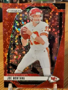 Joe Montana 2024 Panini Prizm Red Disco Prizm /75 #147 Kansas City Chiefs - Bild 1 von 4