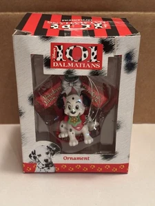 Vintage Enesco 101 Dalmatiner Disney Welpe Hundehütte Weihnachtsschmuck 1995 - Bild 1 von 9