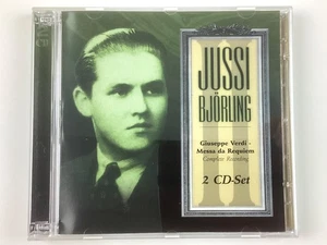 Jussi Bjorling Verdi Complete Messa da Requiem 2 CD Set, Carnegie Hall 1940 - Imagen 1 de 5