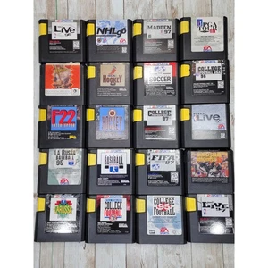 Sega Genesis Games Lot of 20 Sports Games - Picture 1 of 5