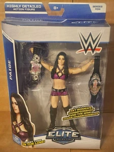 WWE Elite PAIGE Series #34 ACTION FIGURE NXT DIVAS Championship Saraya AEW NIB - Picture 1 of 2