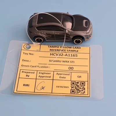 HOT WHEELS 2026 UNSPUN YELLOW CARD FEP SUBARU WRX STI - FEP - Image 1 of 4