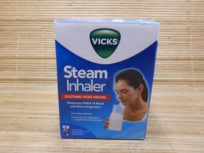 Vicks Portable Steam Inhaler V1300N-V Nasal + Sinus Relief - NIB - FREE SHIP - Image 1 of 4