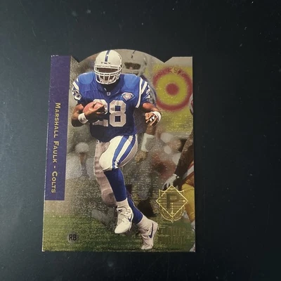 1994 Upper Deck SP Foil MARSHALL FAULK ROOKIE DIE CUT Colts NM - Image 1 of 2