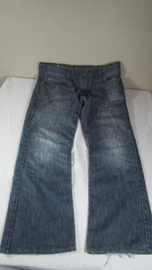Levis Jeans Mens 38x32 Blue 527 Bootcut Flap Pockets Zip Fly Medium Wash - Picture 1 of 8