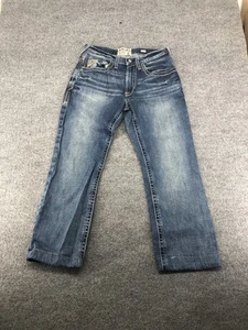 Pantalon western homme Ariat M4 Jeans 31x32 bleu décontracté coupe bottes denim vieilli - Photo 1/7