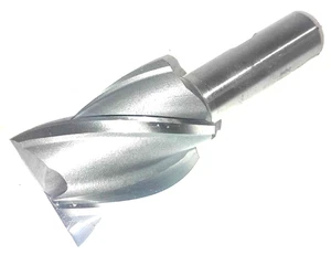 1-1/2" End Mill, 2" Flute, 3/4" Shank, 4-1/4" OAL, HSS (UE-12-K-1) - Picture 1 of 1