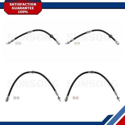 4 mangueras de freno delanteras traseras Sunsong para Mazda Protege Mazda Protege5 Foto 1 de 4