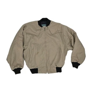 Chaqueta de Colección Canyon Guide Outfitters, Crema y Negro, Retro Vaquero XL Forrada con Manta - Imagen 1 de 20