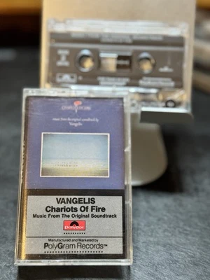 Chariots of Fire Original Soundtrack by Vangelis (Cassette Tape, 1981, Polydor) Foto 1 de 4