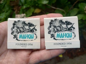 Vintage Streichholzheftchen: Mai Kai, Fort Laderdale, FL Tiki, Vintage Florida Streichhölzer LOT - Bild 1 von 3