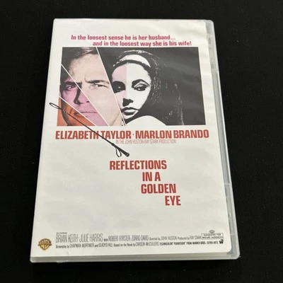 Reflections in a Golden Eye - Marlon Brando, Elizabeth Taylor (DVD)- VERY GOOD - Image 1 of 3
