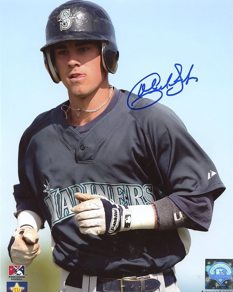 NICK  FRANKLIN   SEATTLE  MARINERS    SIGNED 8X10 PHOTO - Image 1 of 1