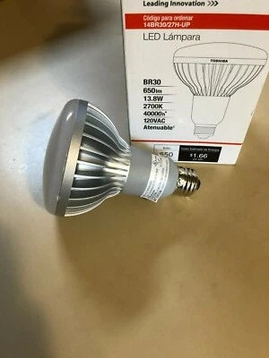 TOSHIBA 14BR30/27H-UP 14W 120V LED bulb - Image 1 of 2