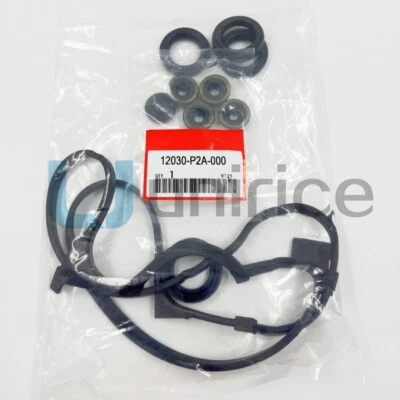 For 1996-2000 Honda Civic EX LX DX New Valve Cover Gasket Kit W/SEALS - Image 1 of 4