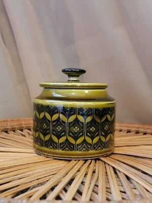 Vtg Royal Sealy Quality Imports Japan Porcelain Lidded Sugar Bowl Avocado Green - Image 1 of 4
