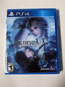 Final Fantasy X X-2 HD Remaster PlayStation 4 PS4 Spielhülle Spiel Cover Kunst - Bild 1 von 2