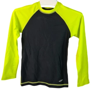 Oxide Kids' Long-Sleeve Rashguard Black - XS 4/5 - Picture 1 of 4