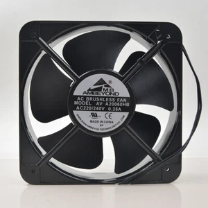 AMBEYOND Axial Fan 20cm 220v 0.35A AV-A20060HB 20060 Metal Frame Cabinet Fan - Picture 1 of 4