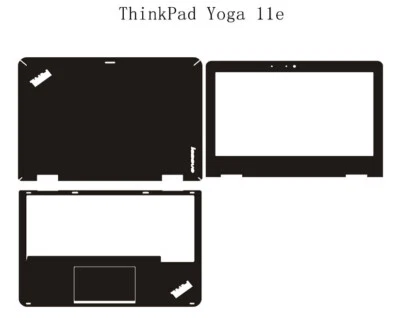 Sticker Skin Cover for Lenovo ThinkPad Yoga 11e 11.6" Laptop Carbon Vinyl Decals - Image 1 of 4
