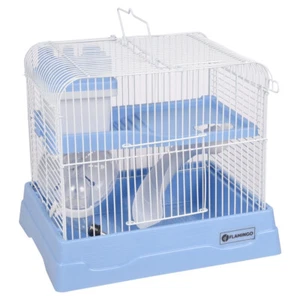 Flamingo Hamsterkäfig/Nagerkäfig Dinky blau, NEU - Bild 1 von 3