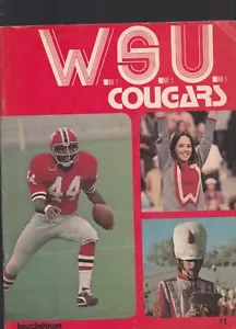 WSU COUGARS-USC 1973 PROGRAMA "TOUCHDOWN ILLUSTRATED" - Imagen 1 de 3