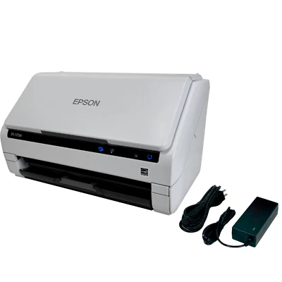 Epson WorkForce J381B DS-575W Wireless Color Duplex Document Scanner w/Adapter - Image 1 of 4