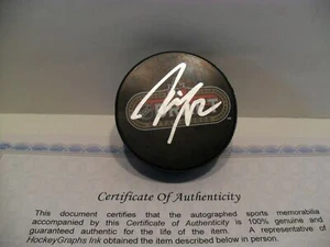 Josh Bailey Autographed Signed 2008 NHL Draft Puck COA - New York Islanders - Picture 1 of 1