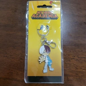 MY HERO ACADEMIA - SD TODOROKI ESMALTE METAL LLAVERO - Imagen 1 de 5
