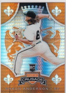 2019 MOSAIC PRIZMS ORANGE /299 RC SHAUN ANDERSON SAN FRANCISCO GIANTS (AG)1736 - Picture 1 of 1