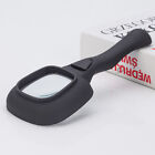 6X Magnifying Glass Hand Held Zoomer Magnifier Loupe With 5LED 1UV Lamp Portable
