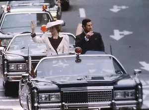 PRINCES DIANA & PRINCE CHARLES - Original 35mm COLOR Slide - Picture 1 of 1