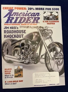 American Rider motorcycle magazine August 2001 - Picture 1 of 3