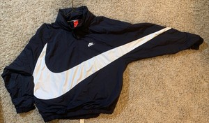 nike big check windbreaker