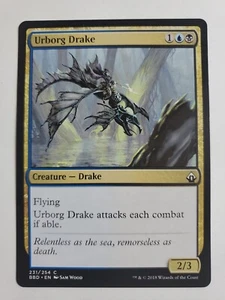 MTG Magic The Gathering Card Urborg Drake Creature Drake Blue Black Battlebond - Picture 1 of 2