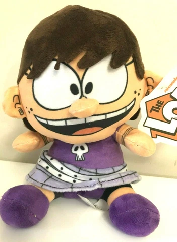 The Loud House Plush Doll Luna. 7 inches. NWT. Nickelodeon. Soft Cover