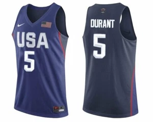Nike USA Olympics Rio Kevin Durant KD #5 Elite Replica Jersey Mens Medium NWT - Picture 1 of 5