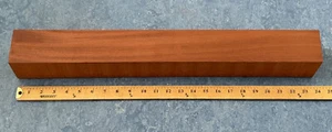 Sapele Mahogany Wood turning square or neck blank 24 in x 3 in x 3 in, #1 - Picture 1 of 6