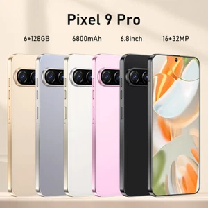 NEW Unlocked 5G Smartphone Pixel 9 Pro 128GB Android15 Dual SIM Cheap Cell Phone - Afbeelding 1 van 21