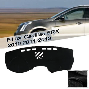 DashMat Cover Dashboard Non-slip Sun Protector For Cadillac SRX 2010-2013 Auto - Foto 1 di 9